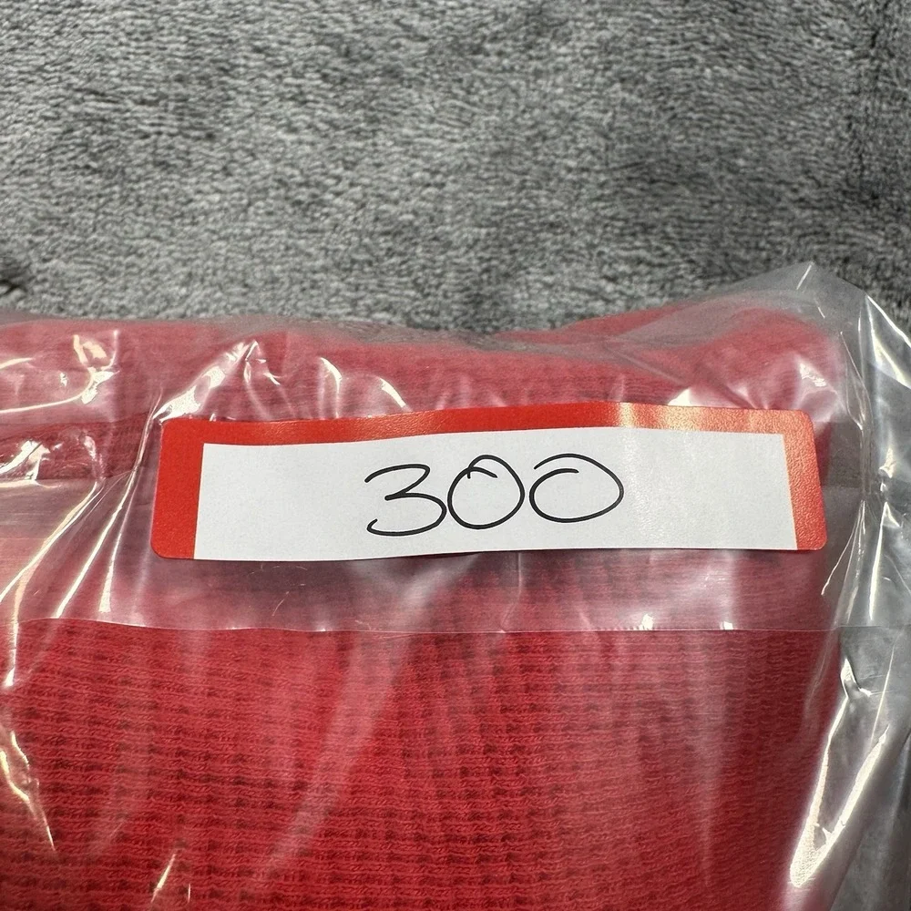 Polo Ralph Lauren Men's Red Waffle Knit‎ Thermal Long Sleeve Shirt Size XL